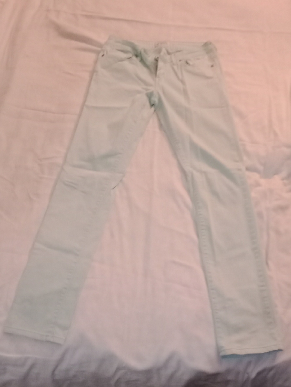 Aeropostale Pale Mint Skinny Jeans